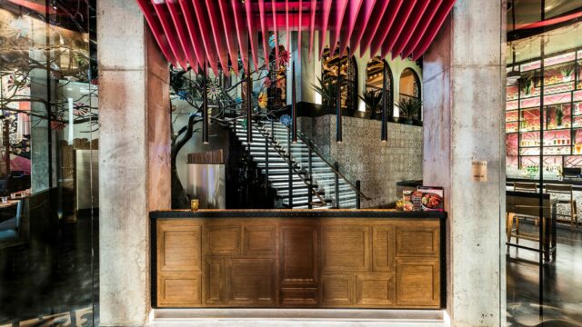 MI VIDA Entrance Level Reception Desk